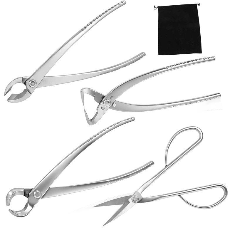 Concave Branch Cutter - A25F-4 Pcs Heavy Duty Bonsai Tool