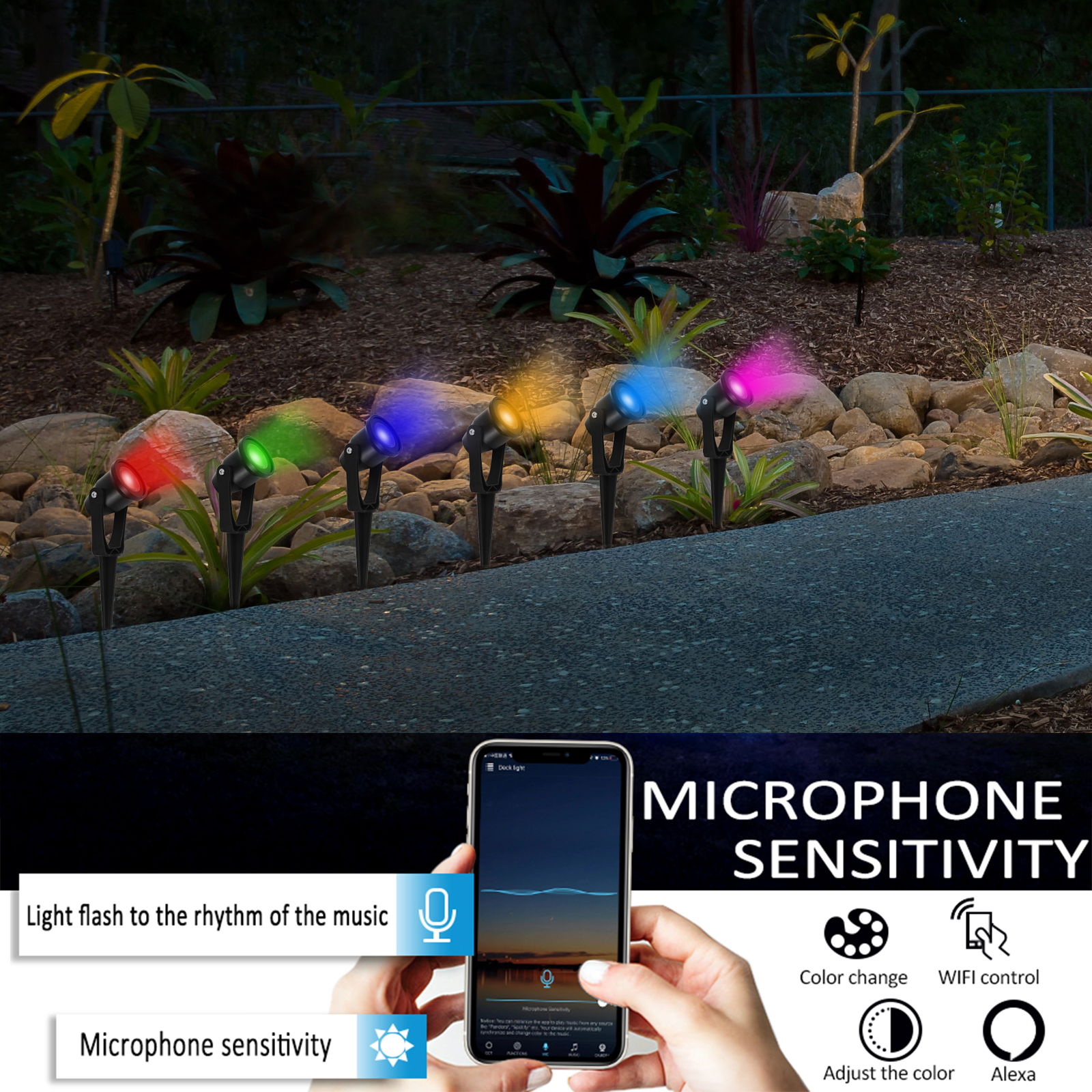 6-Pack LED WIFI Smart Lights M - Bonsai Garden In Dc บทวิจารณ์และราคา