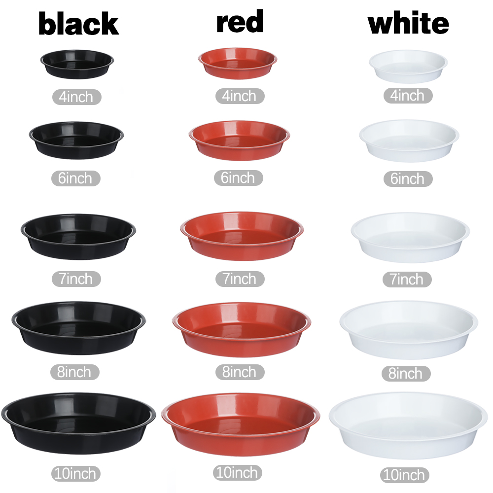 3Pcs Round Shaped Plant Trays  - Drip Tray Saucer บทวิจารณ์และราคา
