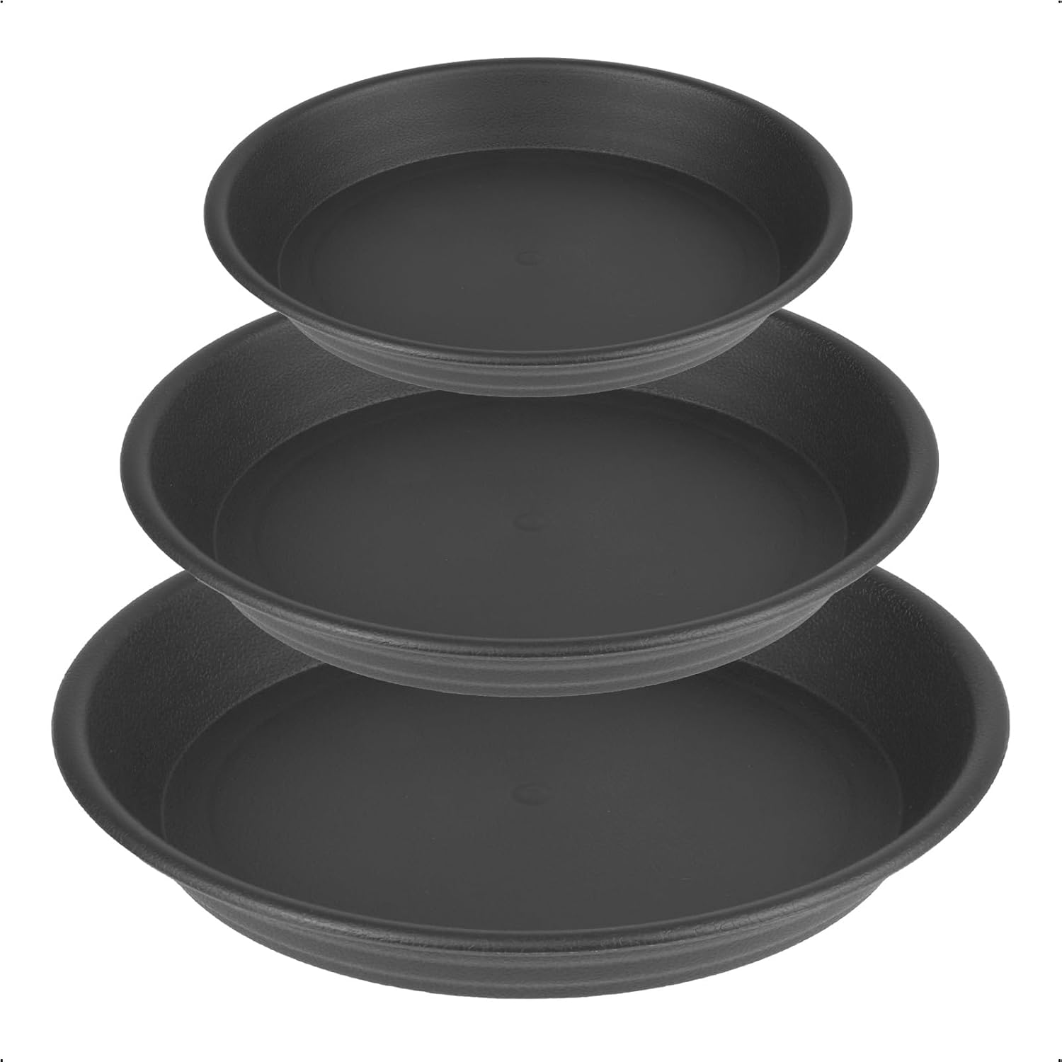 6 Pcs Plastic Plant Saucers, A - Drip Tray Saucer บทวิจารณ์และราคา