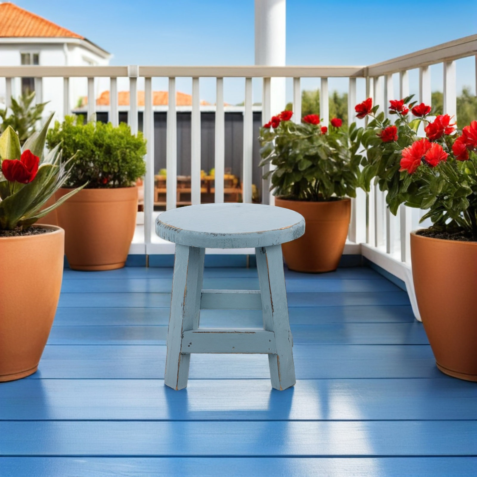 Decorative Garden Stool Round  - Bonsai Garden Plants บทวิจารณ์และราคา
