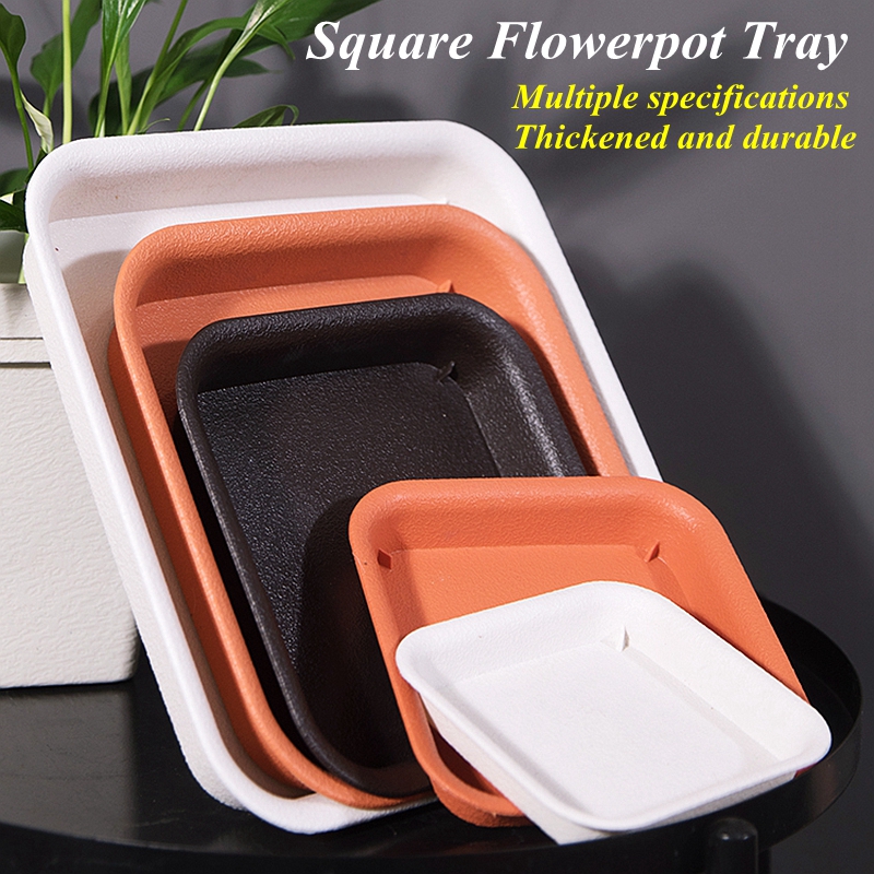 2Pcs Thickened Flower Pot tray - Drip Tray Saucer บทวิจารณ์และราคา