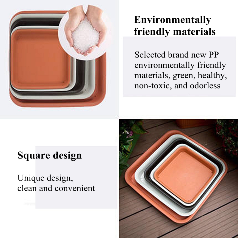 2Pcs Thickened Flower Pot tray - Drip Tray Saucer บทวิจารณ์และราคา