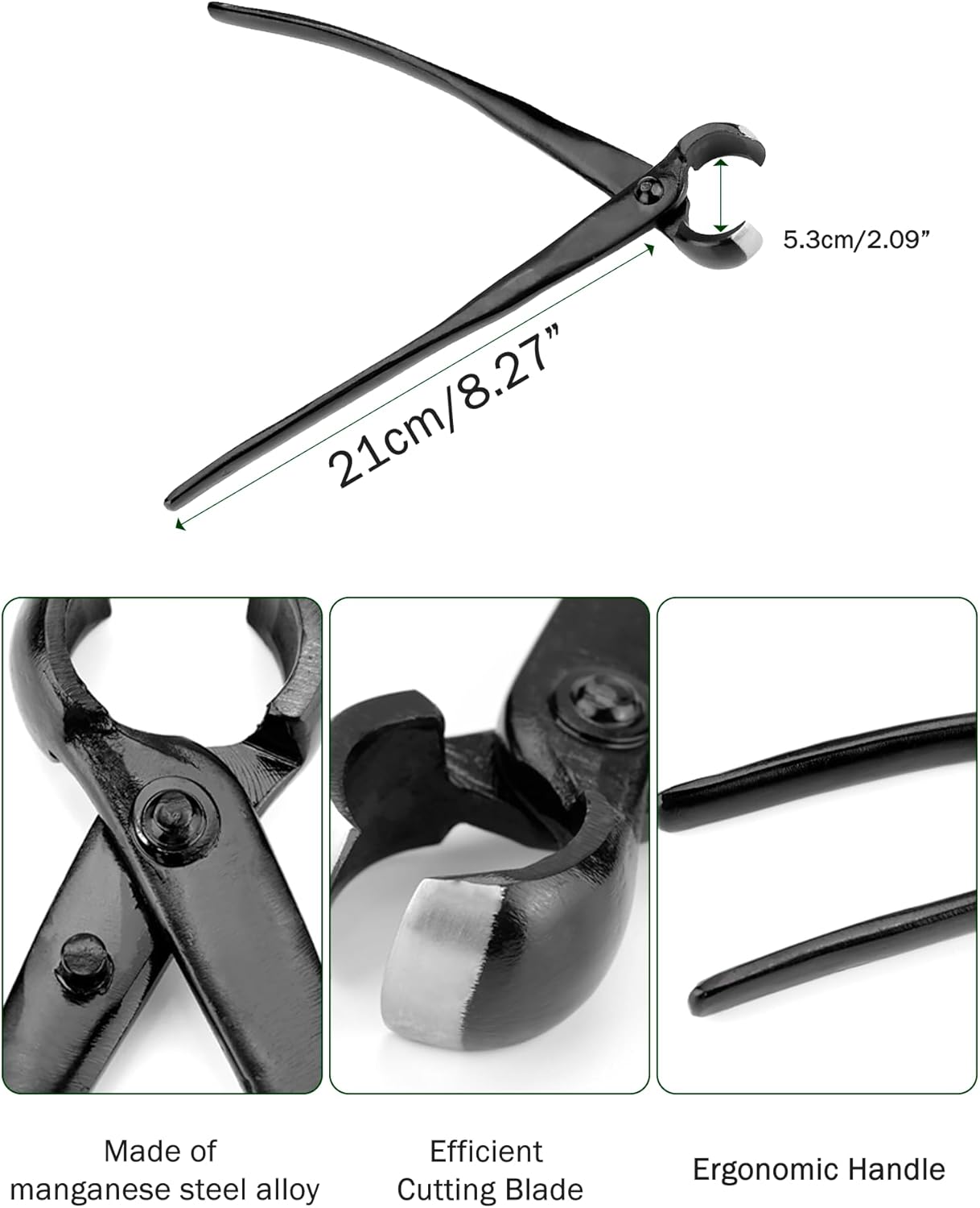 Bonsai Concave Cutter 8.4 Inch - Concave Branch Cutter บทวิจารณ์และราคา