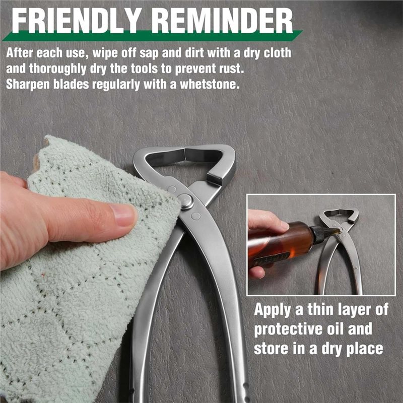 A25F-4 Pcs Heavy Duty Bonsai T - Concave Branch Cutter บทวิจารณ์และราคา