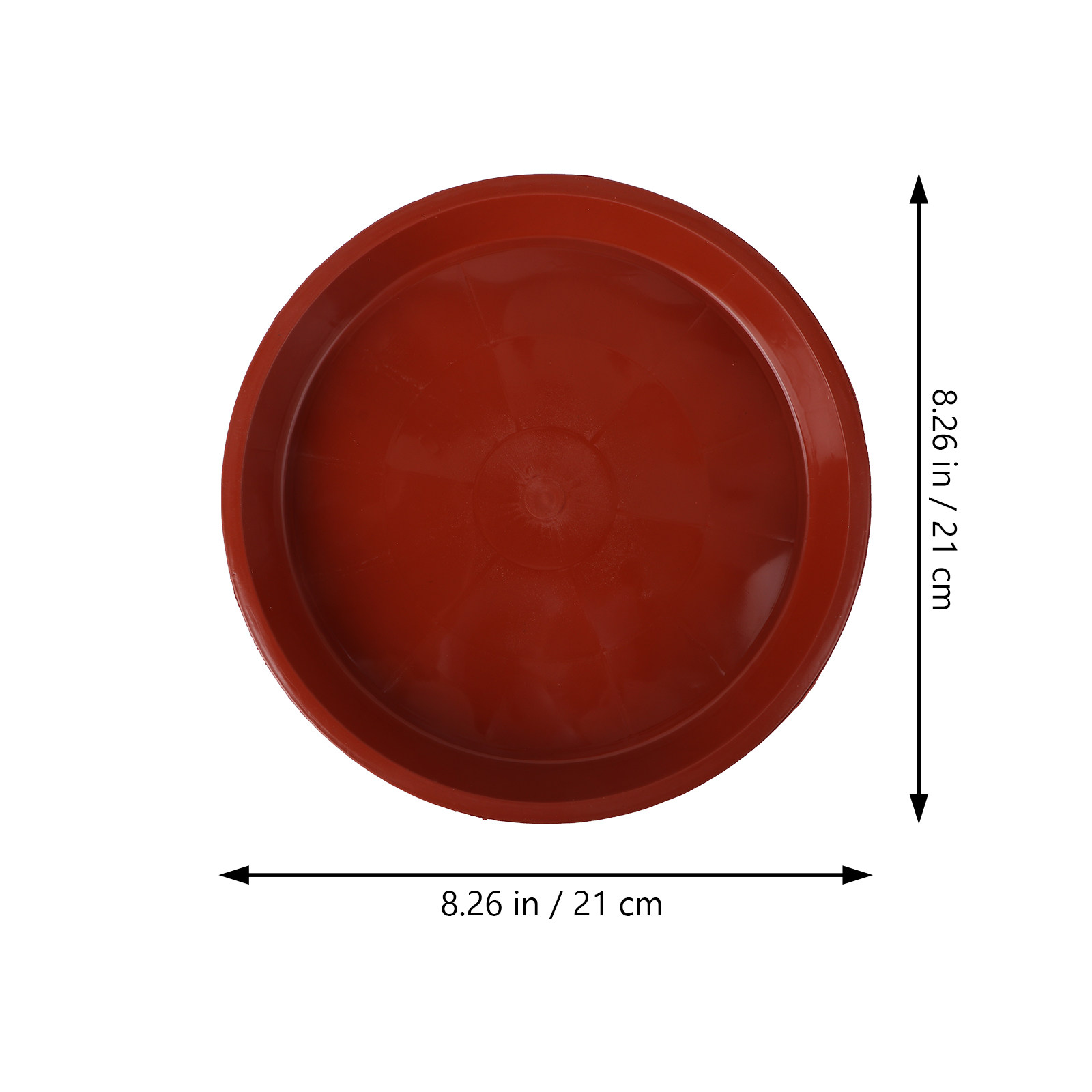 10Pcs Plastic Plant Pot Plates - Drip Tray Saucer บทวิจารณ์และราคา