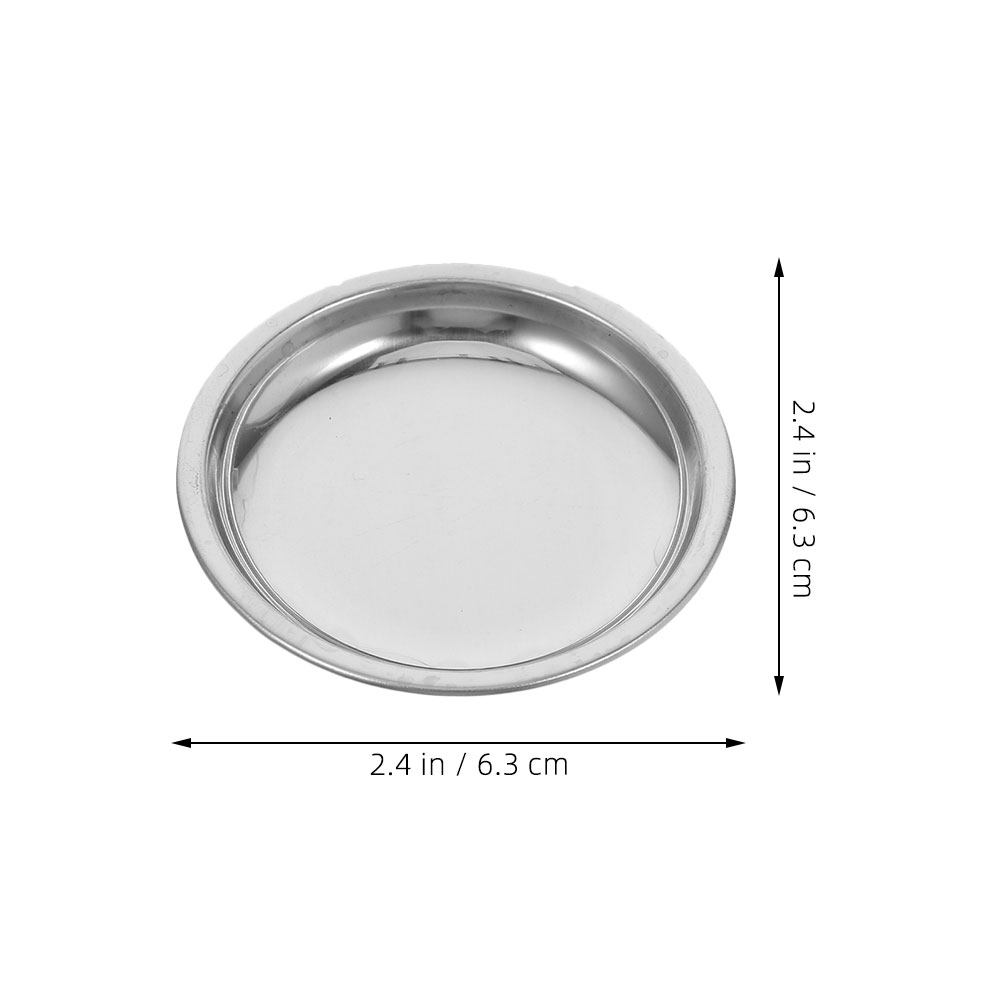 12Pcs Stainless Steel Tea Bag  - Drip Tray Saucer บทวิจารณ์และราคา