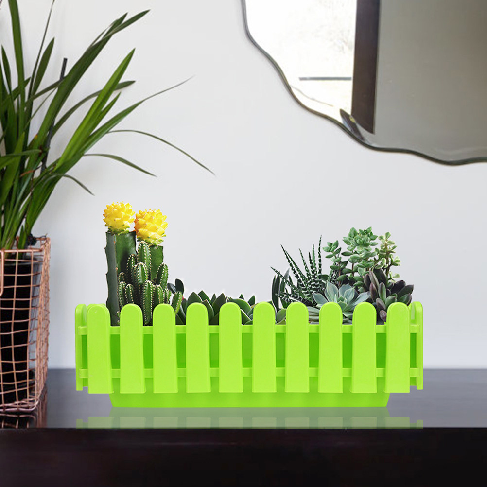 2Pcs Flowerpot Fence Window Bo - Bonsai Garden Plants บทวิจารณ์และราคา