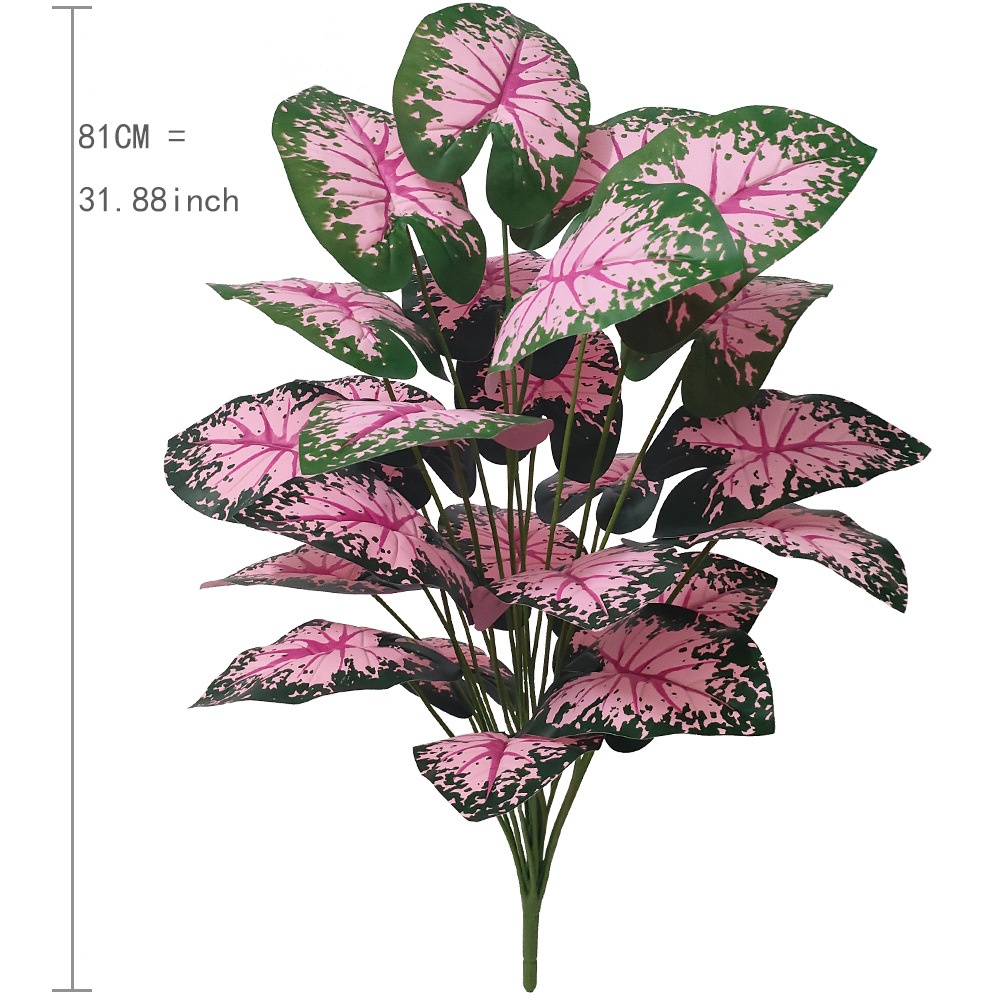 Pink Leaf Potted Plants Fake A - Bonsai Garden Kit บทวิจารณ์และราคา