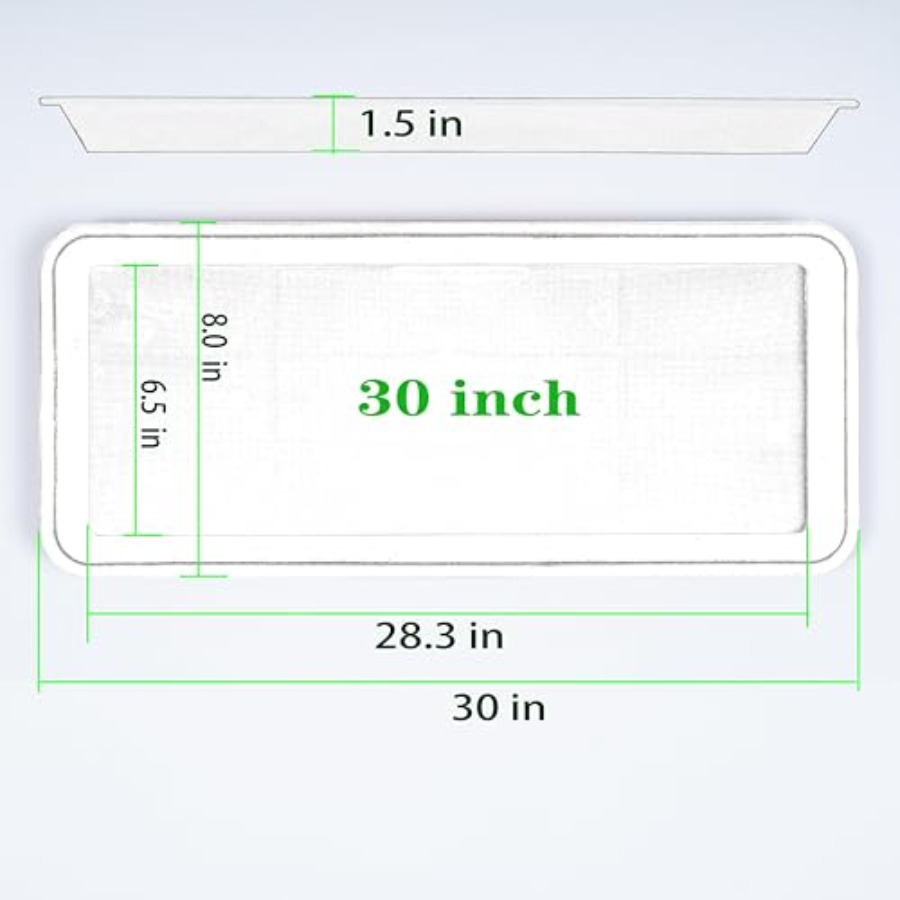 2 Pack of Plastic Plant Tray S - Drip Tray Saucer บทวิจารณ์และราคา