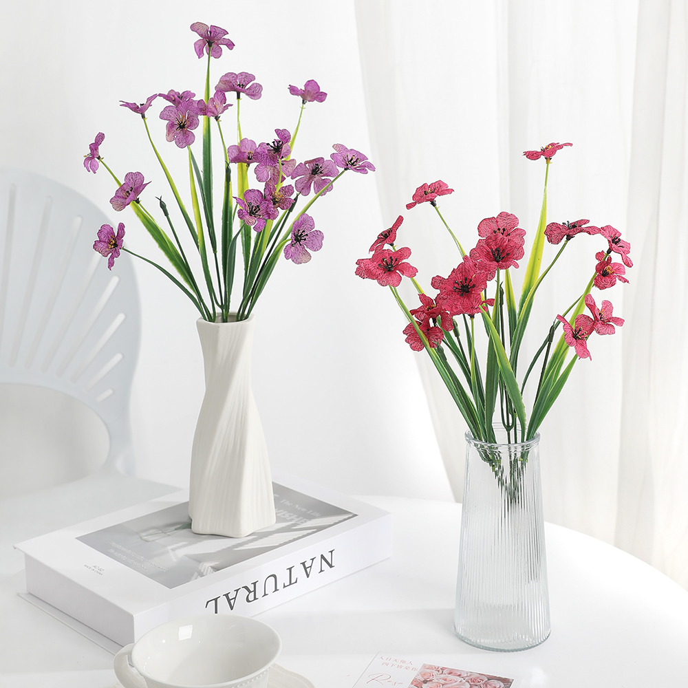 1/2Pcs Artificial Flowers Bouq - Bonsai Garden For Home บทวิจารณ์และราคา