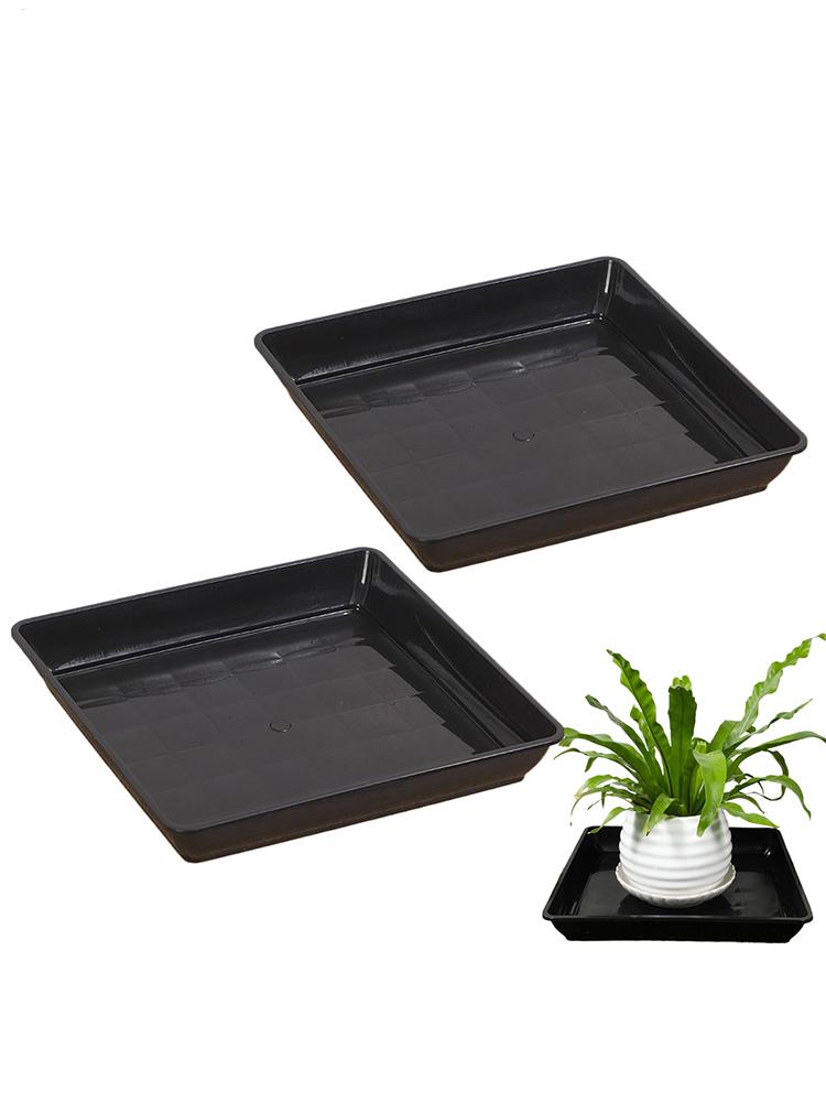 2 Pcs Flower Pot Base Thickene - Drip Tray Saucer บทวิจารณ์และราคา