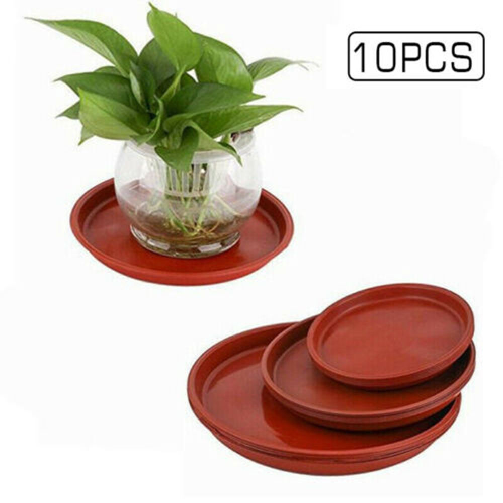 10pc Water Tray Base Round Pla - Drip Tray Saucer บทวิจารณ์และราคา