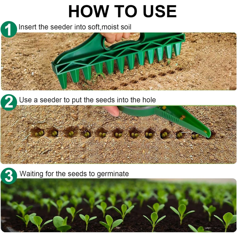 Manual Seeder Plant Seeds Sow  - Bonsai Garden Plants บทวิจารณ์และราคา