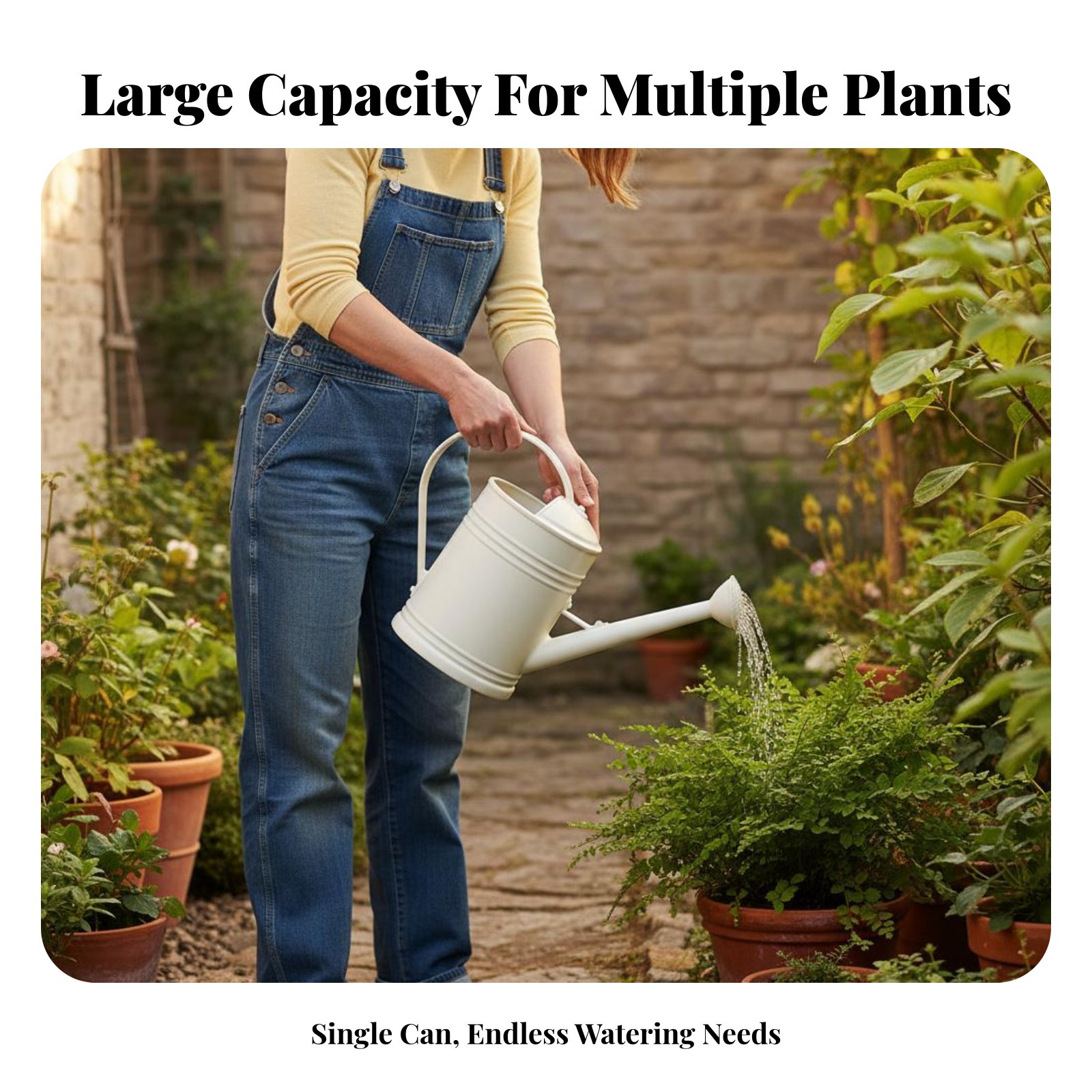 Watering Can with Long Spout P - Bonsai Garden Plants บทวิจารณ์และราคา