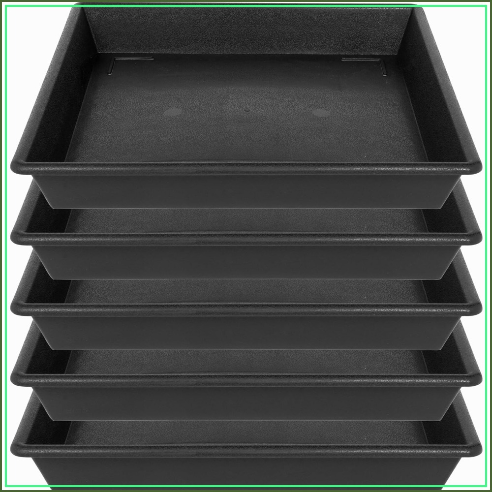 Square Plant Saucer 6 Inch 5 P - Drip Tray Saucer บทวิจารณ์และราคา
