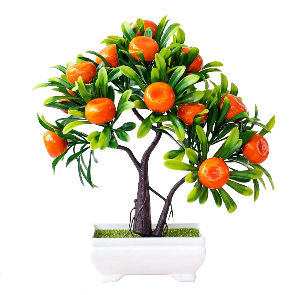 1Pc Artificial Fruit Orange Tr - Bonsai Garden For Home บทวิจารณ์และราคา